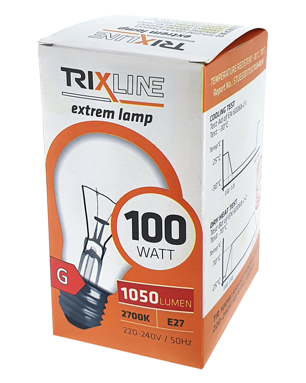 Trixline 100W, A55, E27, 2700K speciális izzó - Image 4