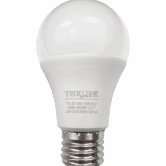 Trixline10W E27 A60 6500K  940lm LED izzo  magas fehér