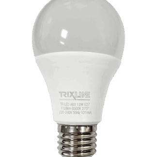 Trixline12W  E27 A60 6500K 1128lm magas fehér LED izzó