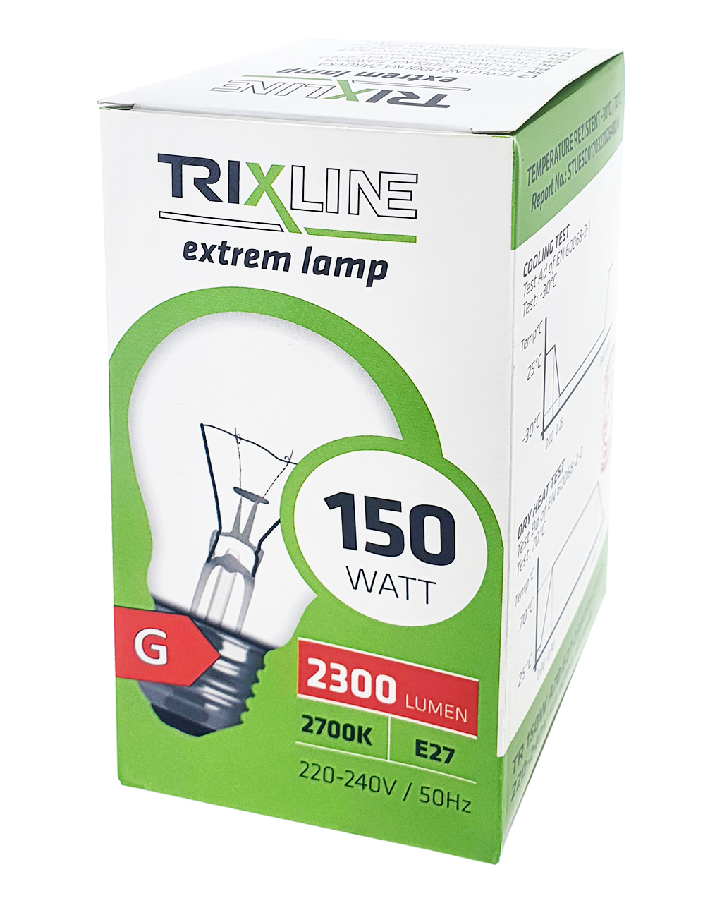 Trixline 150W, A70, E27, 2700K speciális izzó - Image 4