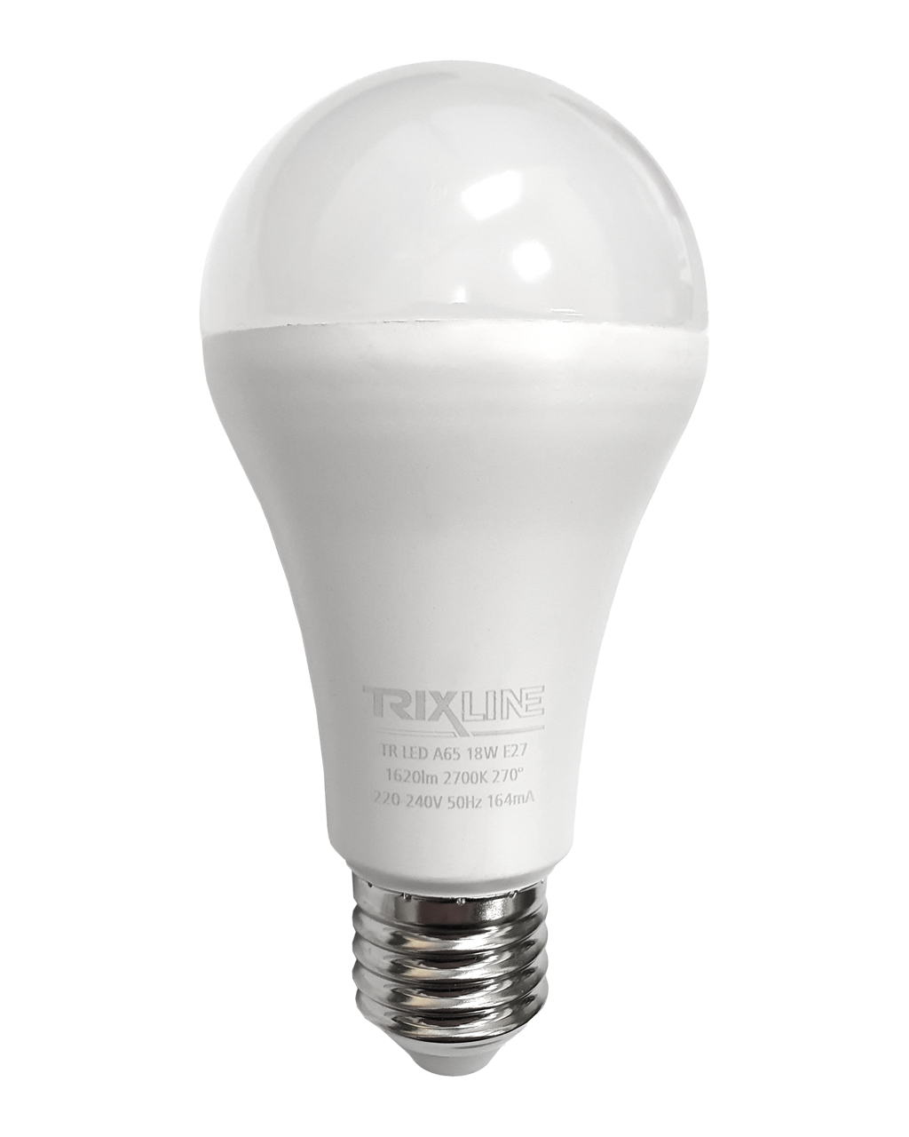 Trixline 18W E27 A65 2700K 1620lm meleg fehér