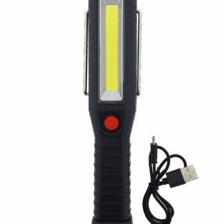TR-340R LED COB 3W-os kézi, újratölthető zseblámpa