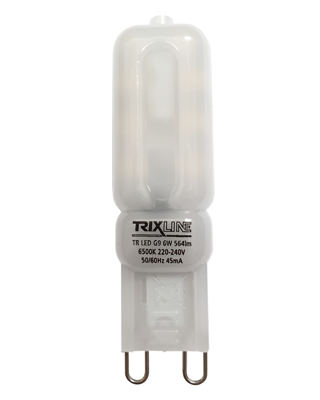 Trixline 6W 564lm G9 6500K hideg fehér