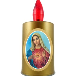 BC-181 Temetői gyertya Szűz Mária motifuvmal