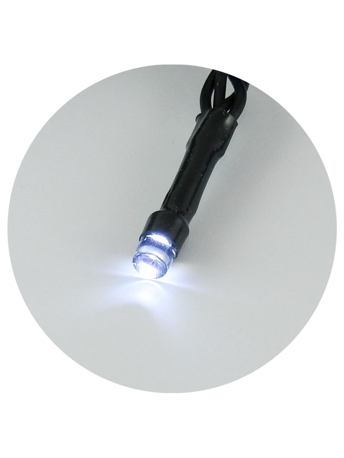 TR 302 karácsonyi húr 50LED 6500K 5,4 m magas fehér Trixline