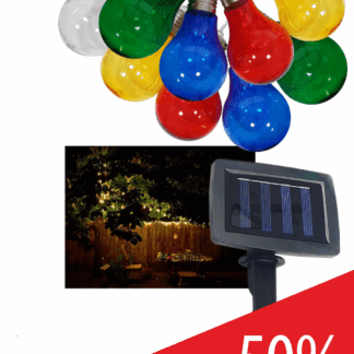 Dekoratív TR-590 10 db-os LED kültéri fényfüzér 2 m többszínű IP44 Trixline