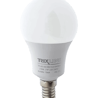 Trixline 8W E14 A50 2700K meleg fehér
