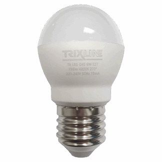 Trixline 8W 736lm E27 G45 4200K semleges fehér