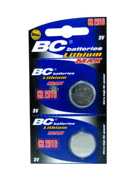 Lítium CR 2016 gombelem 3V BC elem Lítium CR 2016 gombelem 3V BC elem
