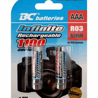 Újratölthető mikró AAA/R03 1100mA NiMH elem BC elem 1.2V 2 dB