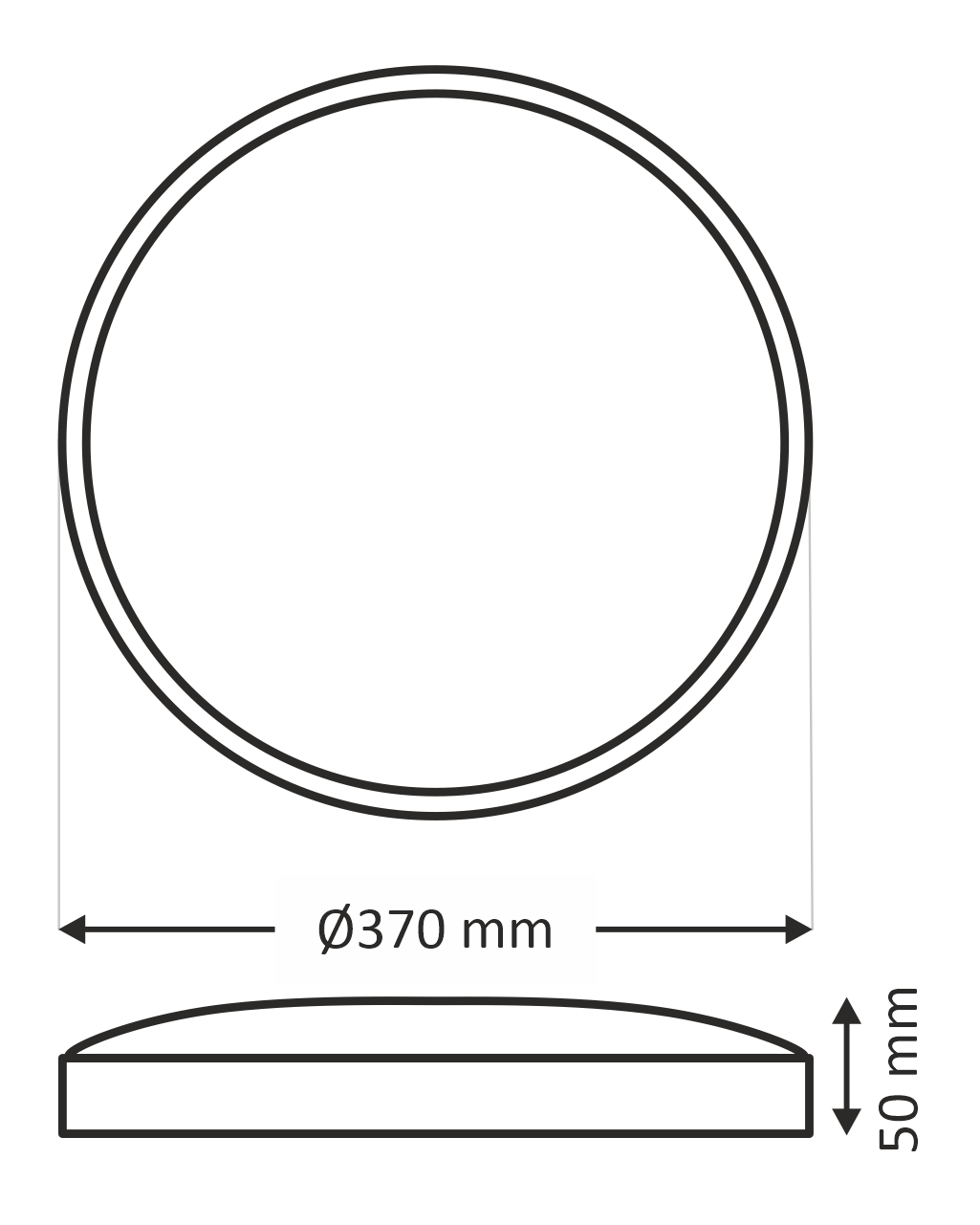 AVEN Q-242CP 24W 2040lm 4000K ø37cm/kerek aran QTEC LED mennyezeti lámpa AVEN Q-242CP 24W 2040lm 4000K ø37cm/kerek aran QTEC LED mennyezeti lámpa