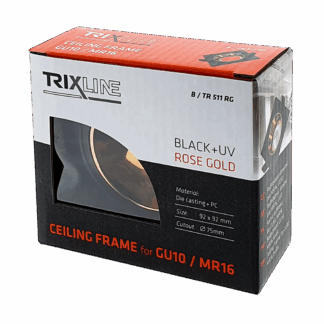 TR 511  MR16, GU10 TRIXLINE B/RG-hez, négyzet alakú