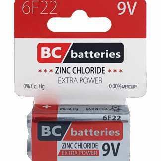 BC 6F22 Extra Power cink-klorid elem 9V/1 dB BC 6F22 Extra Power cink-klorid elem 9V/1 dB