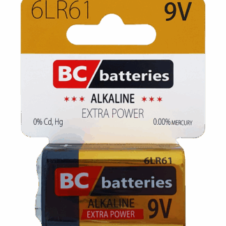 BC 6LR61 Extra Power alkáli elem 9V/1 dB BC 6LR61 Extra Power alkáli elem 9V/1 dB