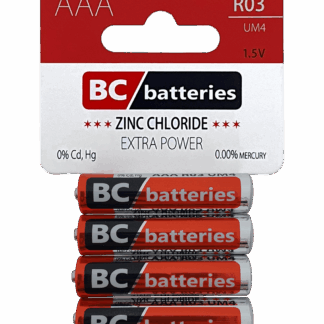 BC R03 Mikró Extra erős cink-klorid AAA/ 4 db BLISZTER