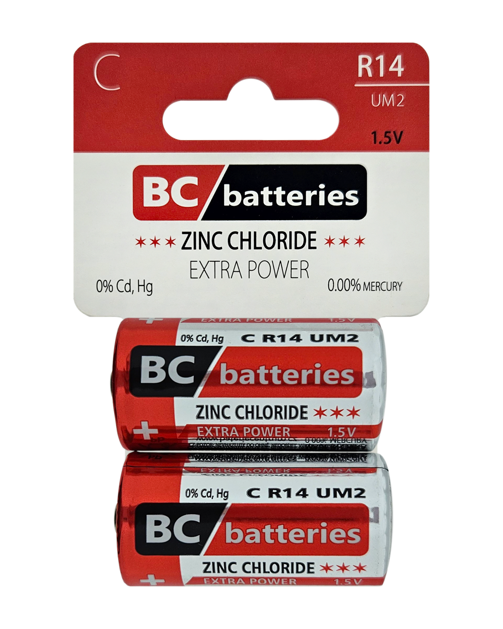 BC C-R14 UM2Baby Extra teljesítményű cink-klorid 1,5V / 2 db BLISZTER BC C-R14 UM2Baby Extra teljesítményű cink-klorid 1,5V / 2 db BLISZTER