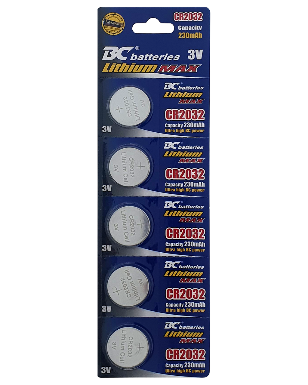 Lítium CR2032 gombelem 3V-os BC elem