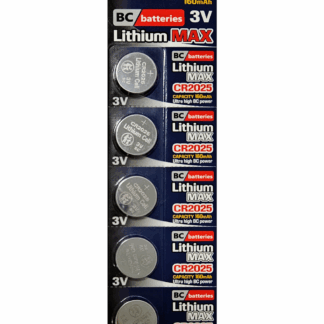 Lítium CR2025 gombelem 3V BC elem