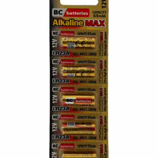 BC elem alkáli elem LR23A 12V 55mAh / 5 db BLISZTER BC elem alkáli elem LR23A 12V 55mAh / 5 db BLISZTER
