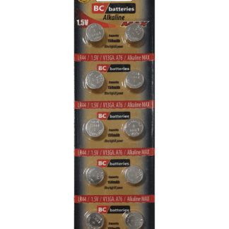 BC eleme LR44 alkali gombelemek 1.5 V / 10 db BC eleme LR44 alkali gombelemek 1.5 V / 10 db
