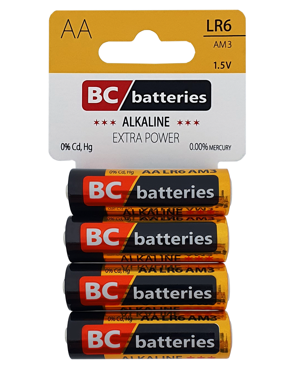 BC LR6 Ceruza Extra Power alkáli AA elem / 4 db BLISZTER BC LR6 Ceruza Extra Power alkáli AA elem / 4 db BLISZTER