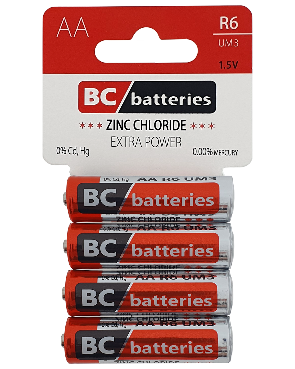 BC R6 Cerza Extra erős cink-klorid AA elem/ 4 db BLISZTER BC R6 Cerza Extra erős cink-klorid AA elem/ 4 db BLISZTER