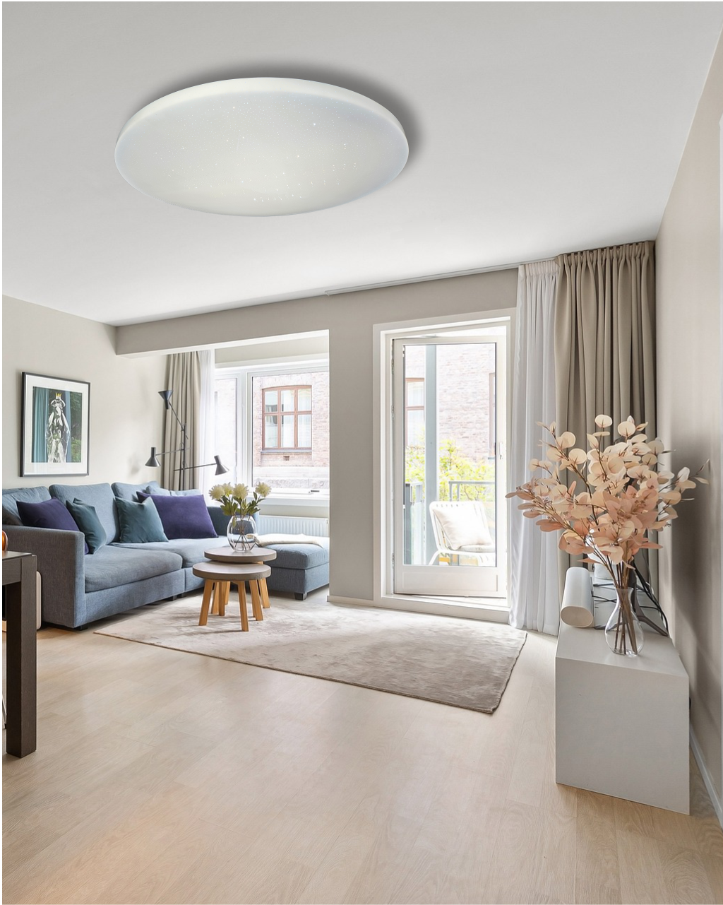 TR-603C - IPOLY 80W 7600lm ø78cm CCT + Trixline vezérlő - Image 3