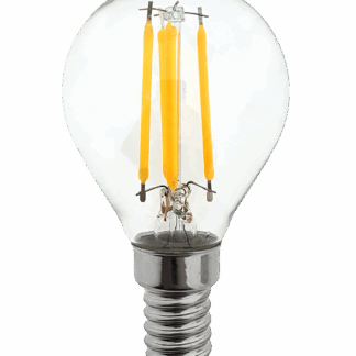 Dekoratív FILAMENT Trixline 5W 600lm G45 E14 2700K meleg fehér