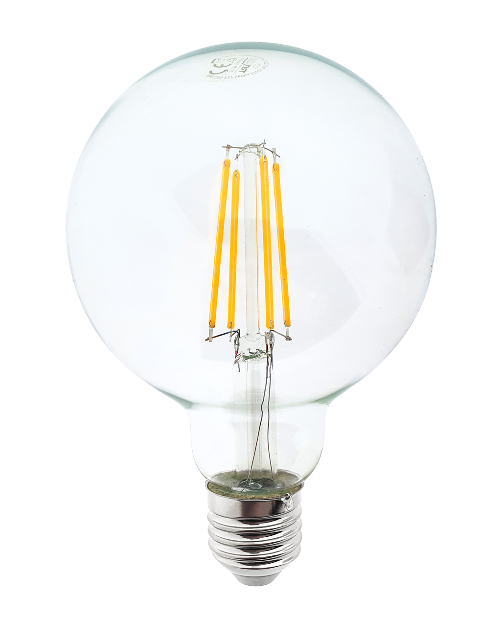 Dekoratív FILAMENT Trixline 8W 960lm G95 E27 2700K meleg fehér