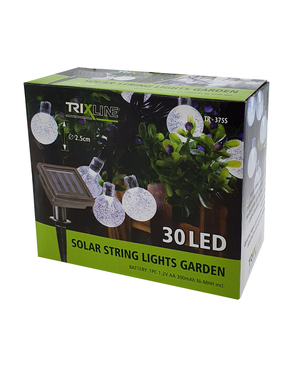 Dekoratív TR 375S LED napelemes lámpa TRIXLINE Dekoratív TR 375S LED napelemes lámpa TRIXLINE