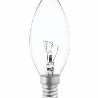 Trixline C35 speciális izzó, 40W E14 340lm 2700K meleg fehér