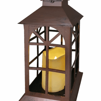 Dekoratív HD-120L lámpák LED gyertyával