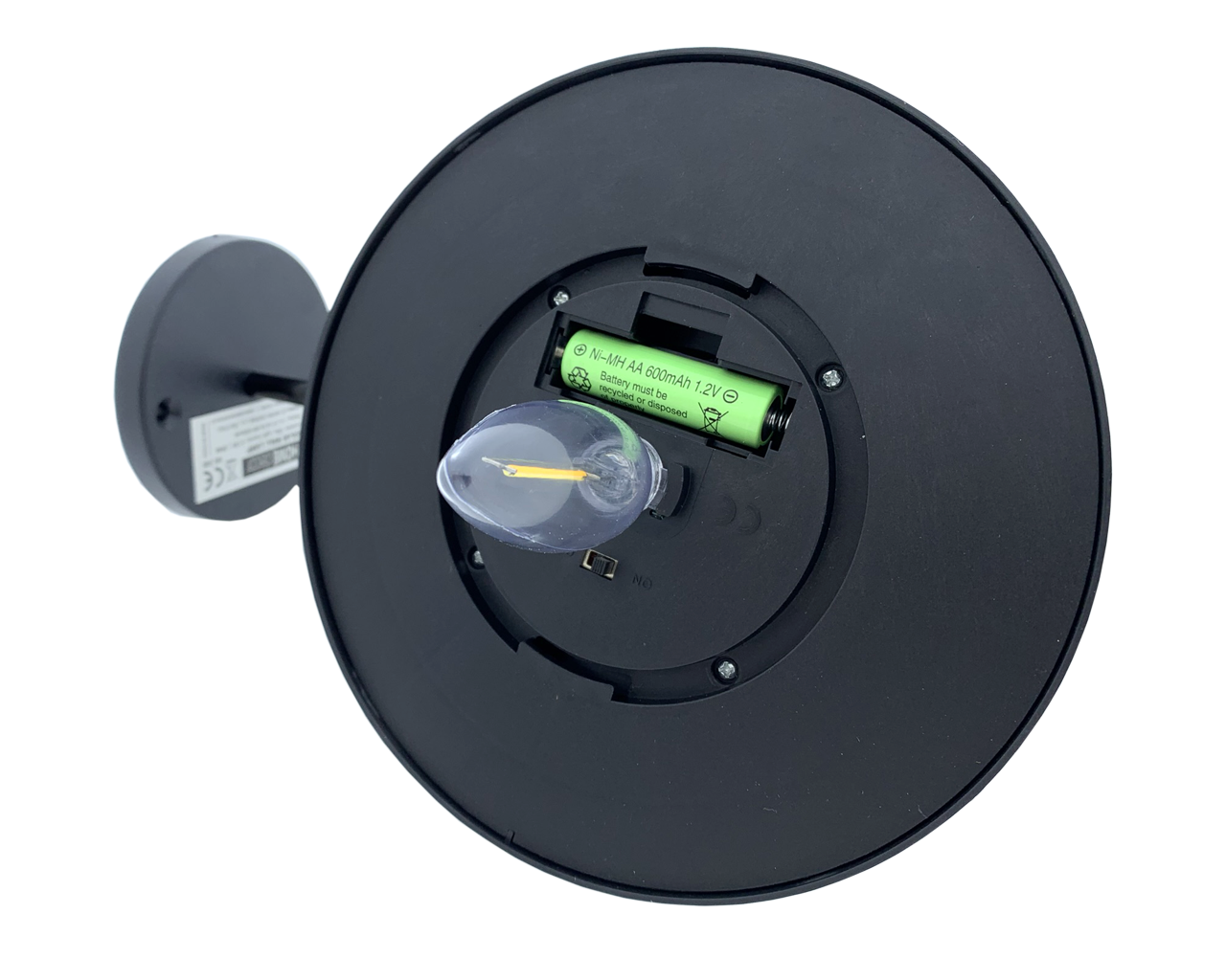 TRIXLINE HD 300 -HOME dekorációk LED napelemes lámpa fekete - Image 2