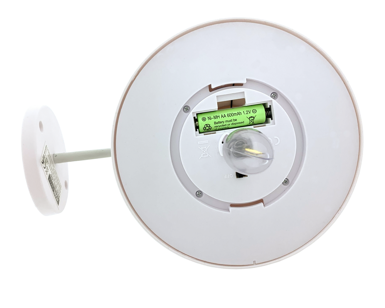 TRIXLINE HD 316 HOME dekorációk LED napelemes lámpa - fehér - Image 3