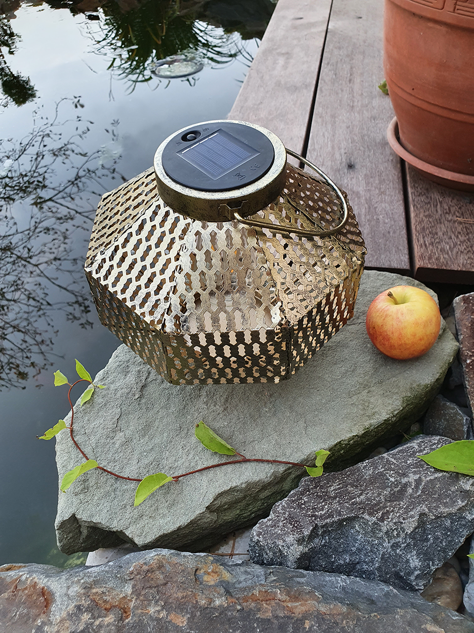 Dekoratív HD 302 - LAURA LED napelemes lámpa - Image 3