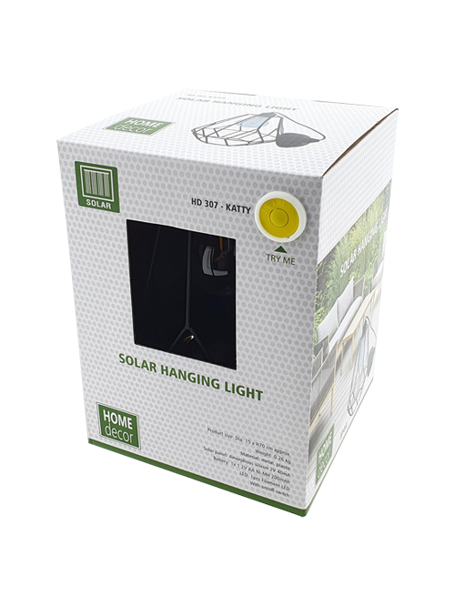 Dekorációk HD 307 - KATTY LED napeleme lámpas lámpa - Image 4