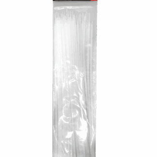 Kábelkötegelő TR CT-107 370×4,8mm, fehér TRIXLINE, 100 db Kábelkötegelő TR CT-107 370×4,8mm, fehér TRIXLINE, 100 db