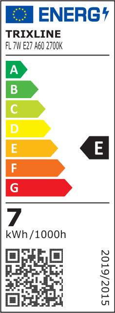Dekoratív FILAMENT Trixline 7W A60 E27 2700K 840lm meleg fehér - Image 3