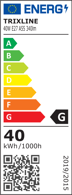 Trixline 40W, A55, E27, 2700K speciális izzó - Image 2