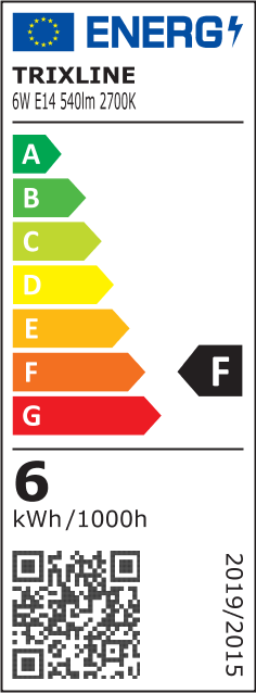 Trixline 6W 540lm E14 C35 2700K meleg fehér - Image 3