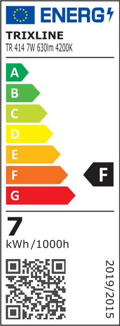 TR 414 LED spotlámpa 7W / 3671 Ezüst TRIXLINE - Image 3