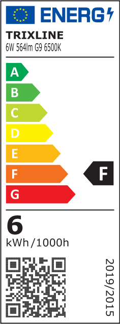 Trixline 6W 564lm G9 6500K hideg fehér - Image 4