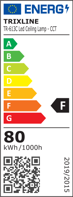 TR-613C - VENTA 80W 7600lm ø78cm CCT + Trixline vezérlő - Image 4