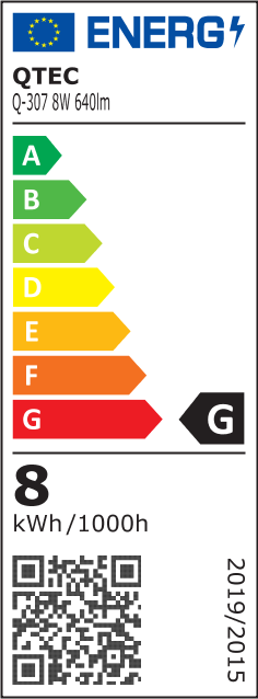 Q-307 LED 8W/640lm/4000K 50cm tükörvilágító lámpa - matt arany QTEC - Image 3