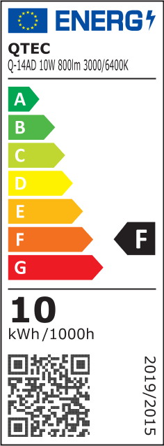 Q-14AD LED mennyezeti spotlámpa 3CCT fehér QTEC - Image 3
