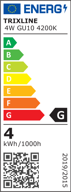 Trixline 4W GU10 6500K magas fehér - Image 2