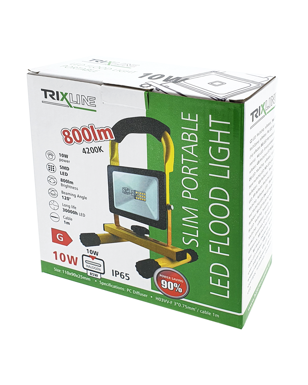 TR FP-300 Hordozató LED reflektor 10W TRIXLINE - - Image 2