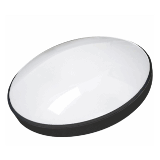 Q-236CP 24W 4000K ø37cm/kerek fekete QTEC LED mennyezeti lámpa