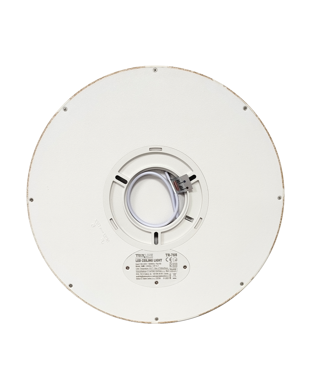 Mennyezeti TR-76S-24W LED lámpa 3CCT 2500lm ø30×2.5cm Trixline Mennyezeti TR-76S-24W LED lámpa 3CCT 2500lm ø30×2.5cm Trixline