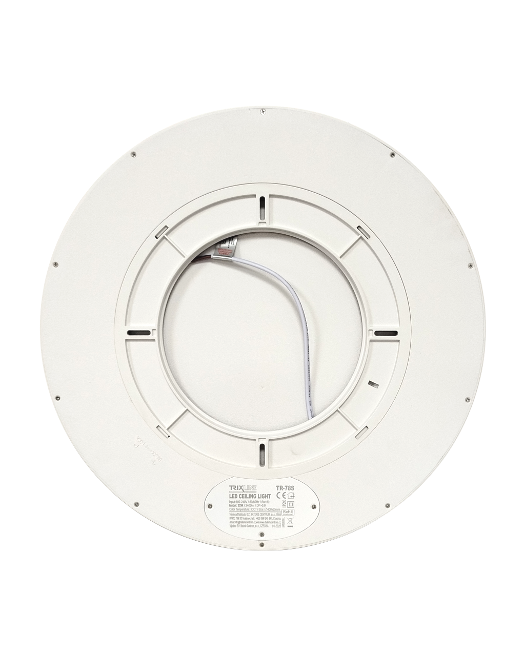 Mennyezeti TR-78S-32W LED lámpa 3CCT 3400lm ø40×2.5cm Trixline Mennyezeti TR-78S-32W LED lámpa 3CCT 3400lm ø40×2.5cm Trixline